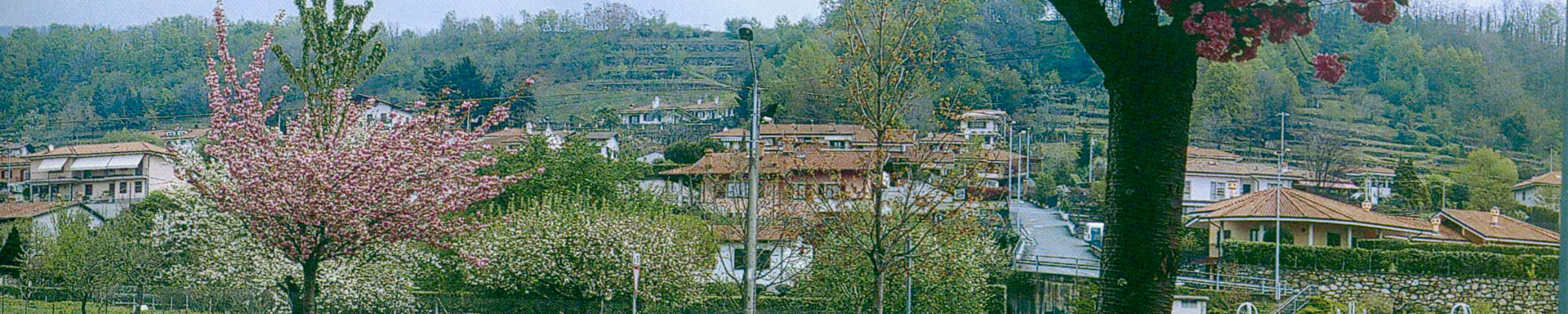 vista del comune di strambino